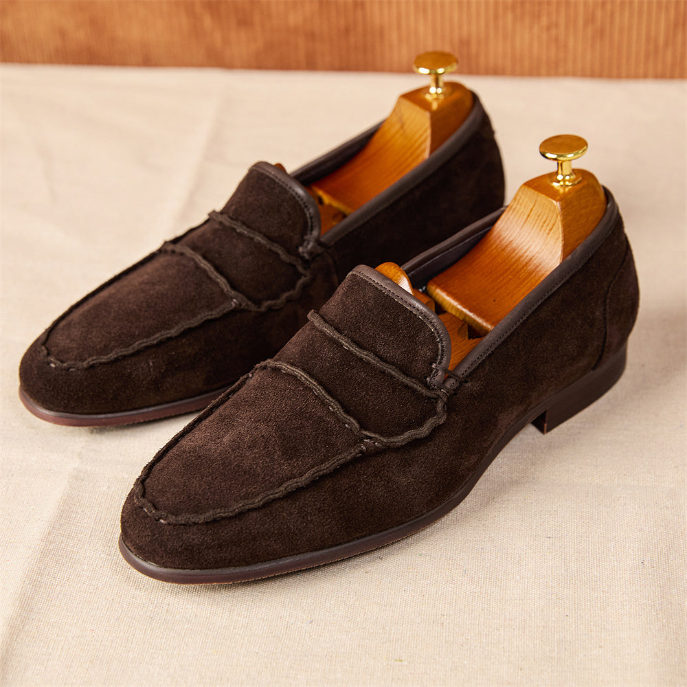 Men's Retro Shoes A Fashionable Suede