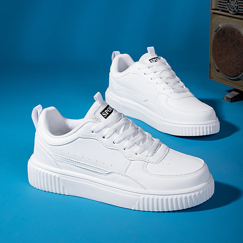 Breathable Versatile White Shoes