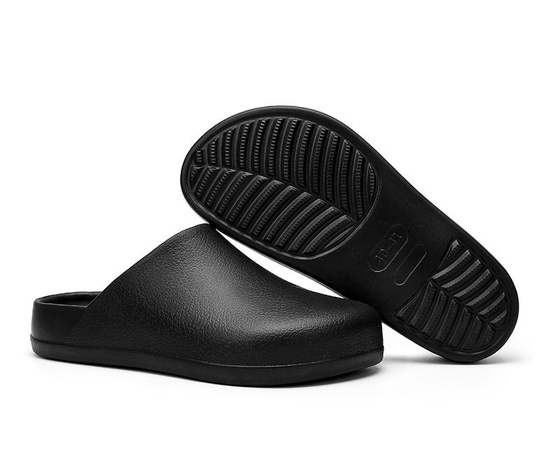 Waterproof And Oil Resistant Half Slippers