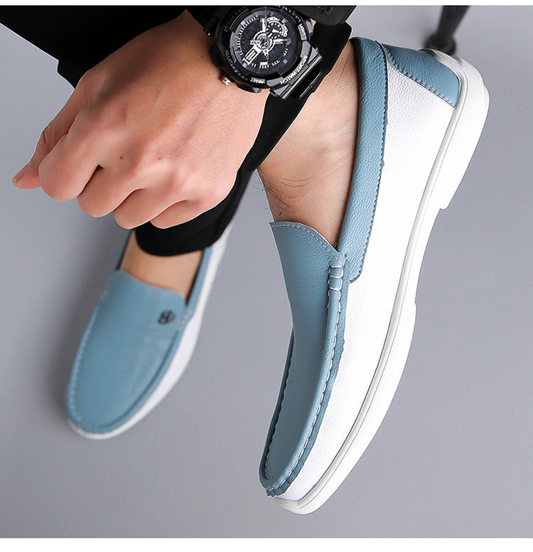 Summer Men's Casual Leather Shoes