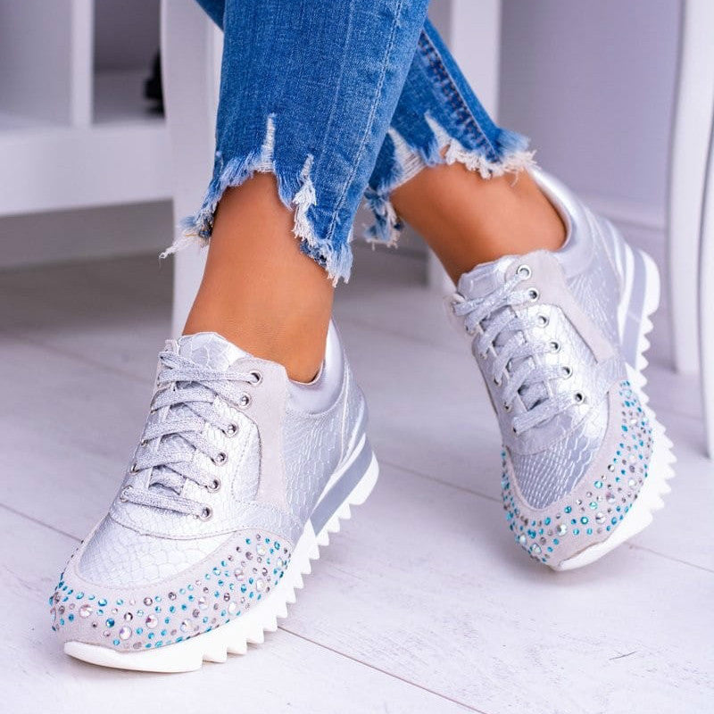 New Leisure Rhinestone Fashion Shoes