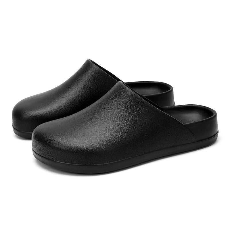 Waterproof And Oil Resistant Half Slippers