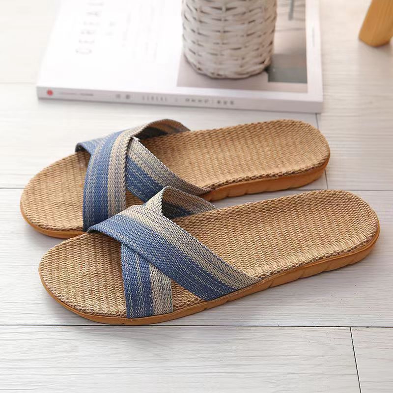 Linen Slippers Non-slip Non-stinky Feet